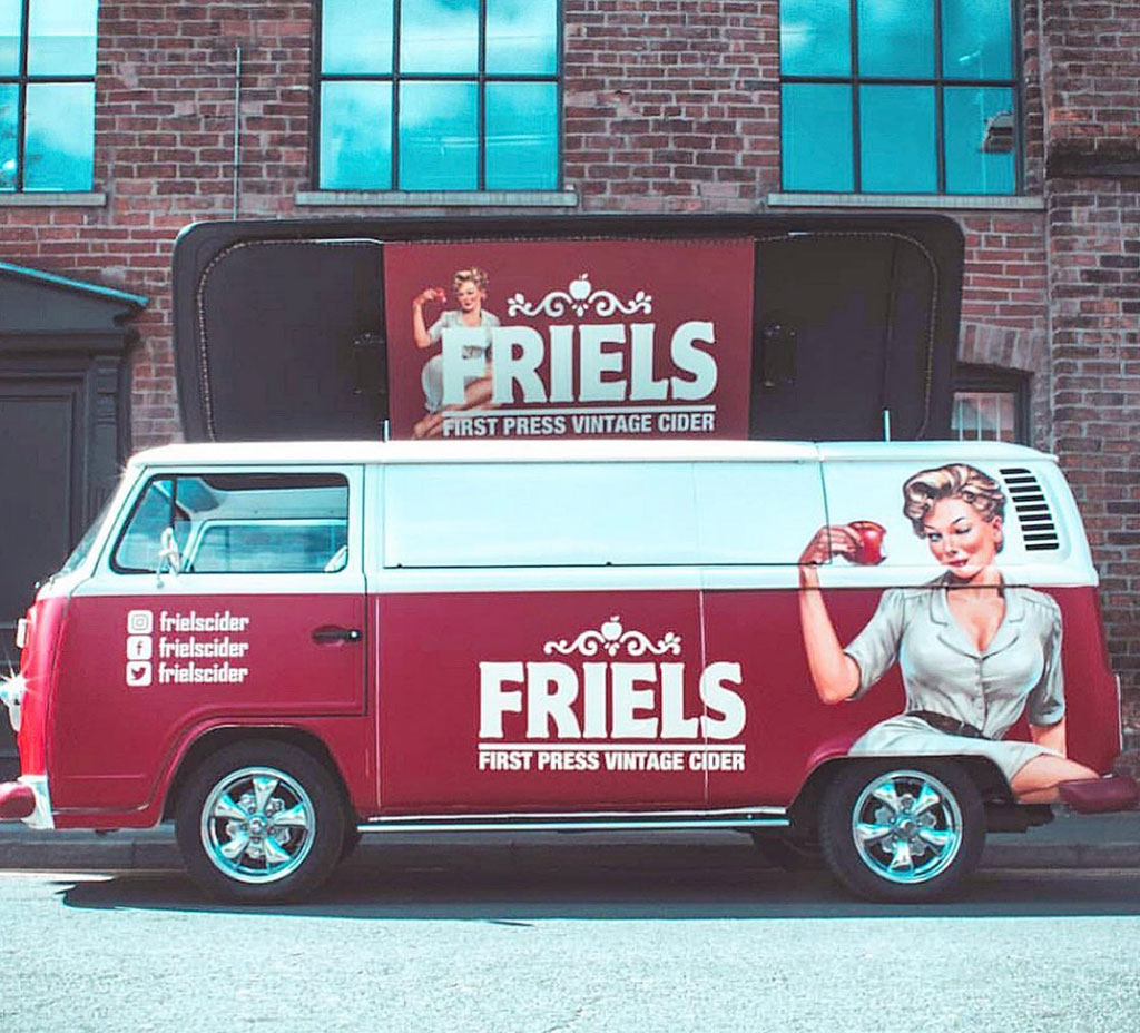 Friels Branded VW Van